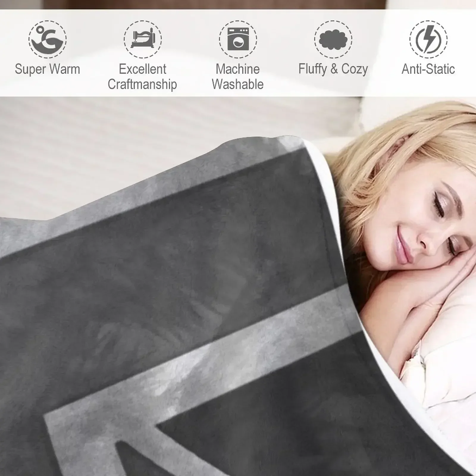 Грейсмасштабное потертое одеяло Юнион Джек для дивана роскошные дизайнерские