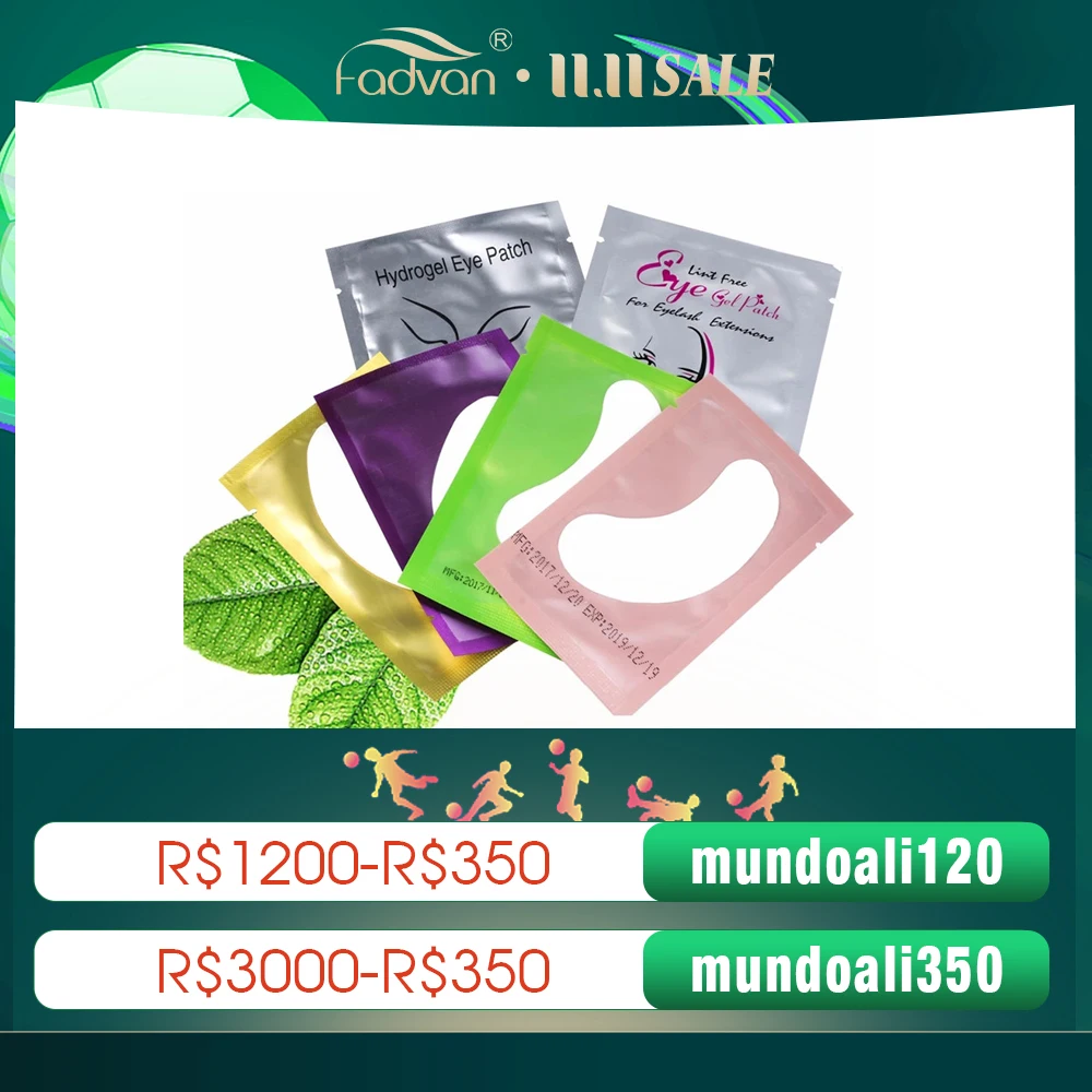 Patches Eyelash 50/100 pairs Under Eye pads for Russian Lashes Paper Patches Grafted Eye Tips Sticker Wraps Make Up Tools