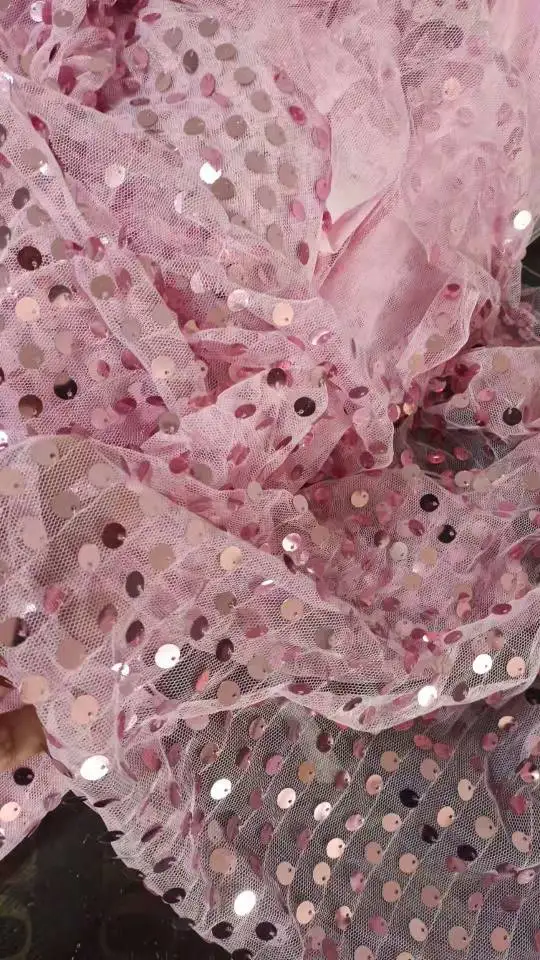 

3 meters glitter/sequin table skirts for wedding decoration