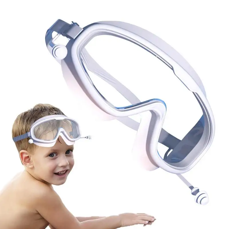 

Kids Swim Goggles Clear Vision Water Pool Goggles Children Swim Goggles Anti-UV Swimming Goggles Soft Anti-fog For Chidren