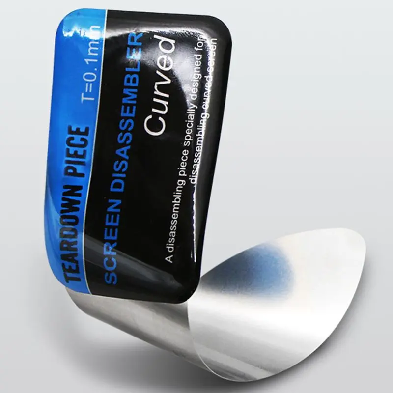 

Lightweight Mobile Phone Curved LCD Screen Opening Pry Tools Ultra Thin Flexible Metal Spudger for Smartphone Repair