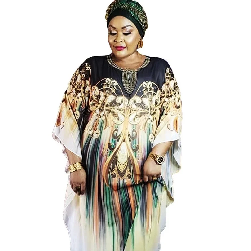 

Free Style African Dress For Woman Chiffon Design Ladys Clothes Plus Size Dresses For Women