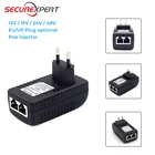 12 В, 15 В, 24 В, 48 В постоянного тока, вилка EU, US, дополнительный адаптер Poe для Poe инжектора, IP-камеры видеонаблюдения