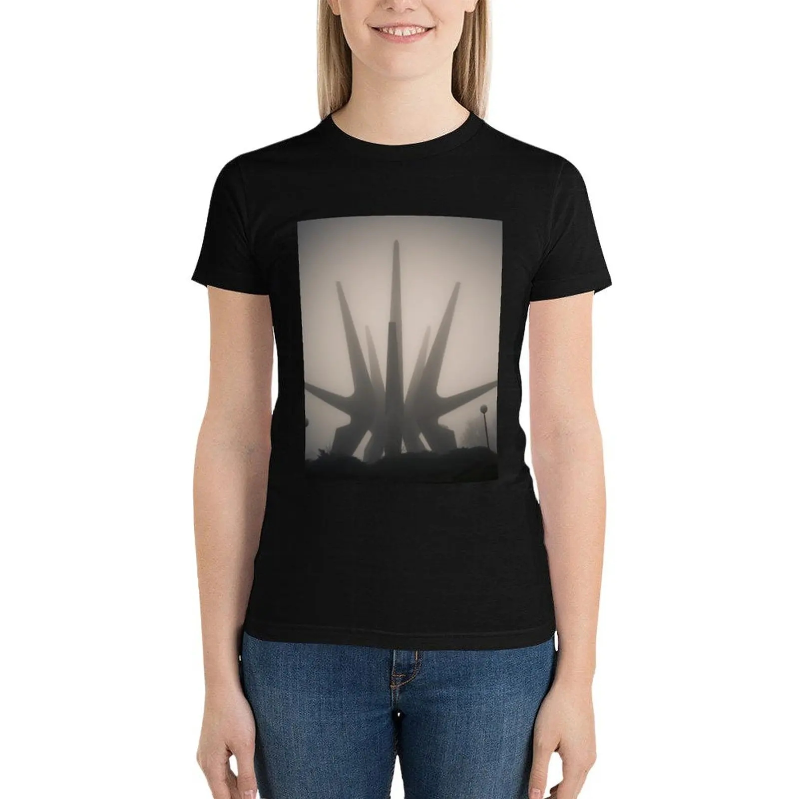 Kosmay Spomenik футболка из Сербии одежда аниме летняя большого размера футболки для