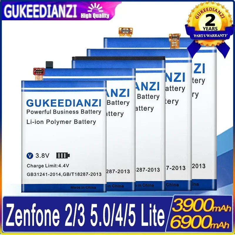Аккумулятор для Asus Zenfone 2 3 4 5 Laser ZE500KL ZE550KL/5.0 Ze552kl/ZE520KL/ZE553KL/Selfie ZD553KL/Z01KD/Lite A502CG ZE554KL