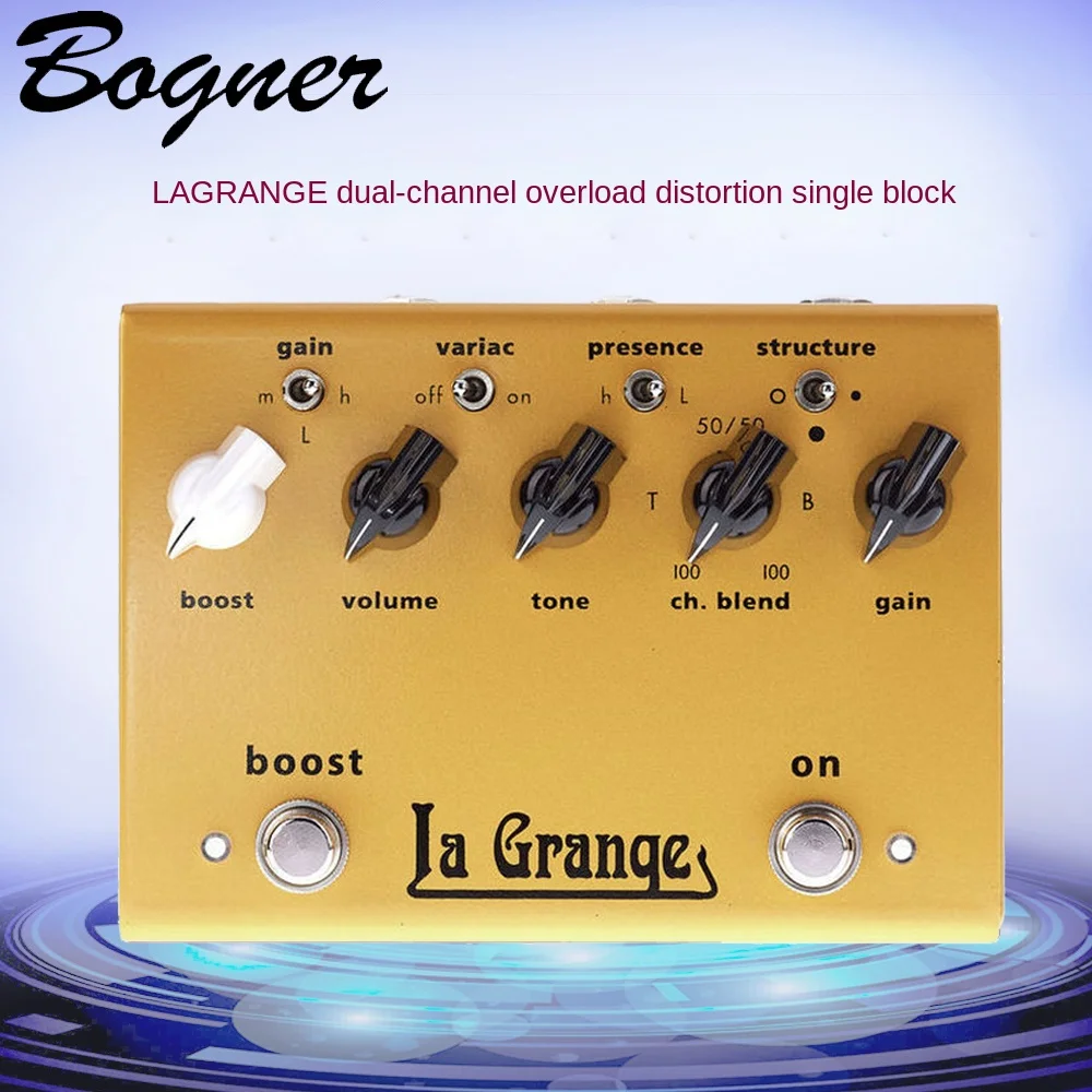 

Bogner La Grange Dual Channel Overload Distortion Single Block Effects unit