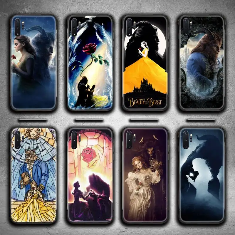 

Beauty and the Beast Phone Case For Samsung Galaxy Note20 ultra 7 8 9 10 Plus lite M51 M21 M31S J8 2018 Prime