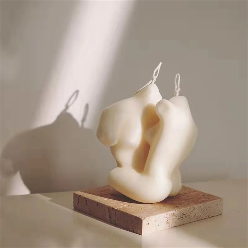 Форма для выпечки в виде свечи 3D форма мужчин и женщин украшение дома - купить по