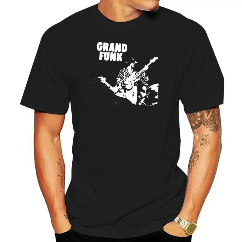 

Мужская футболка с логотипом группы Grand Funk железная дорога