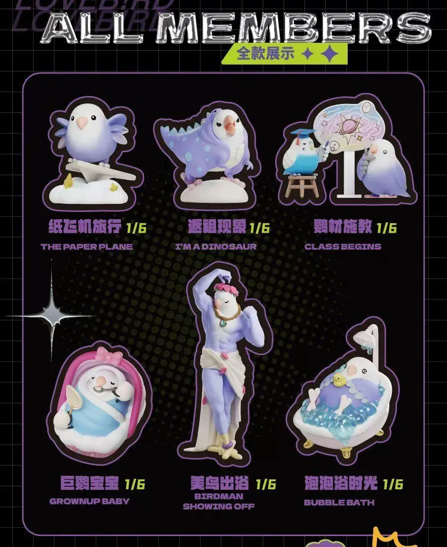 Фигурки Little Bird Taro Balls Vol.4 Birdie's Thoughts Fragrant Series Blind Box: Серия «Дружелюбная птичка» (настраиваемые) (art.: 3920db230a66f) - 3920db230a66f