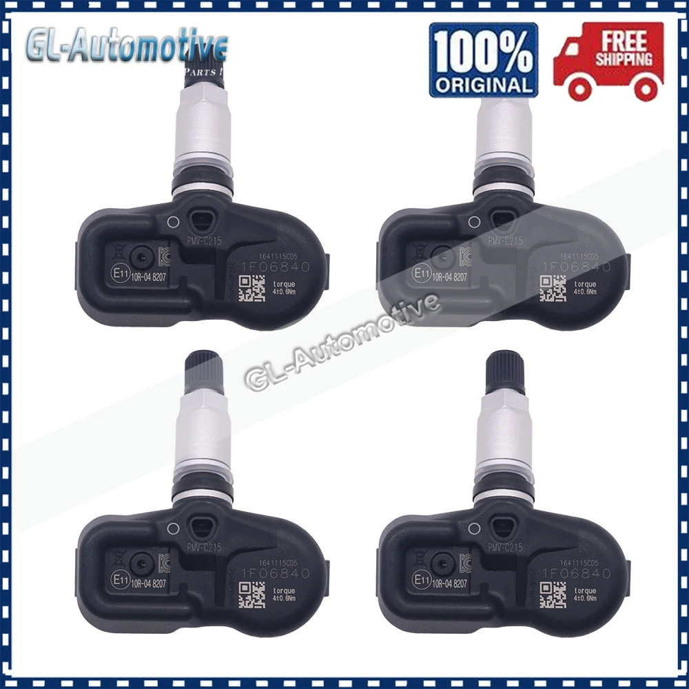Комплект (4) TPMS датчик давления в шинах для TOYOTA Camry C-HR Land Cruiser Alphard Auris Fortuner RAV4 Corolla Lexus