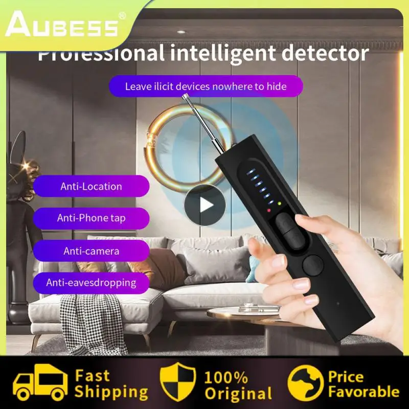 

Portable Anti Tap Unseen Camera Detector Tracker Finder Universal Anti-candid Eavesdropping Detector Led Infrared Scanning