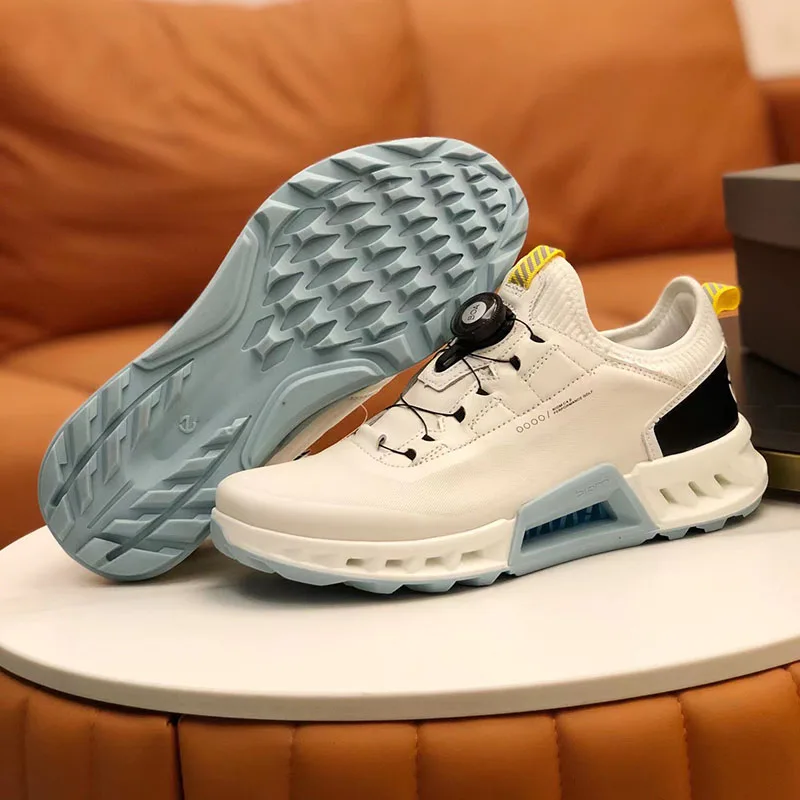 Men's Golf Shoes Sneakers Leather Waterproof Anti-slip Wear-resistant Outdoor Sports Running Leisure Luxury Brand Shoes