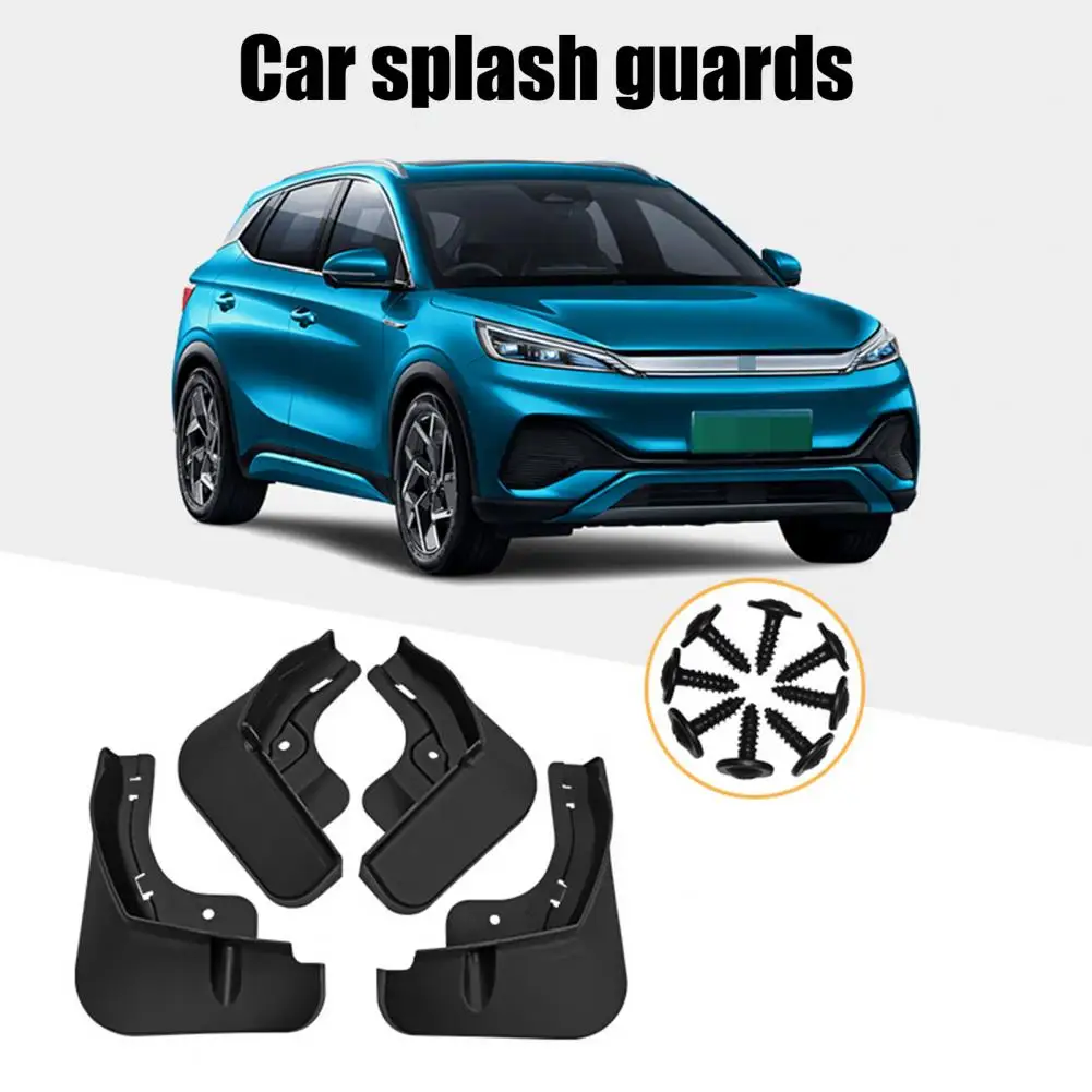 

Износостойкий 1 комплект полезных передних и задних колес автомобильный грязеотталкивающий клапан без деформации брызговик высокая прочн...