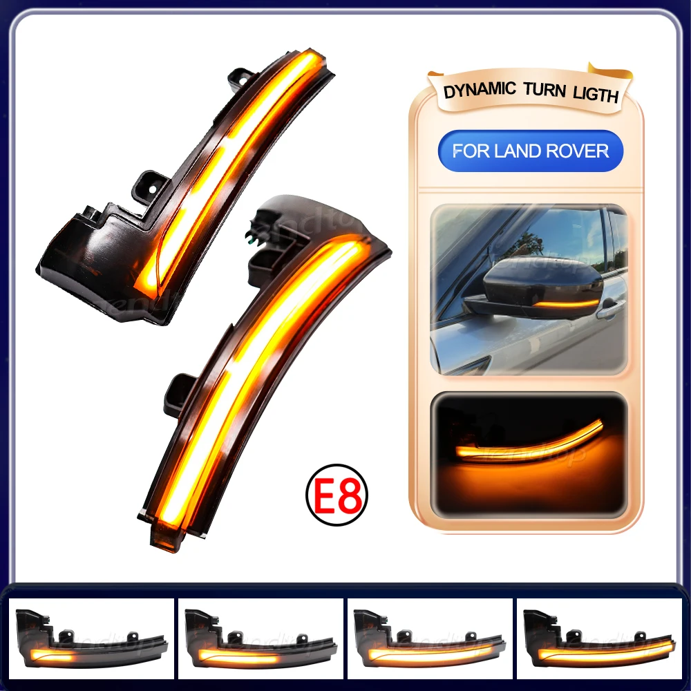 

Dynamic Turn Signal Light For Land Rover Discovery 4 LR4 Range Rover Sport Evoque LED Flashing Mirror Indicator Blinker Lamp