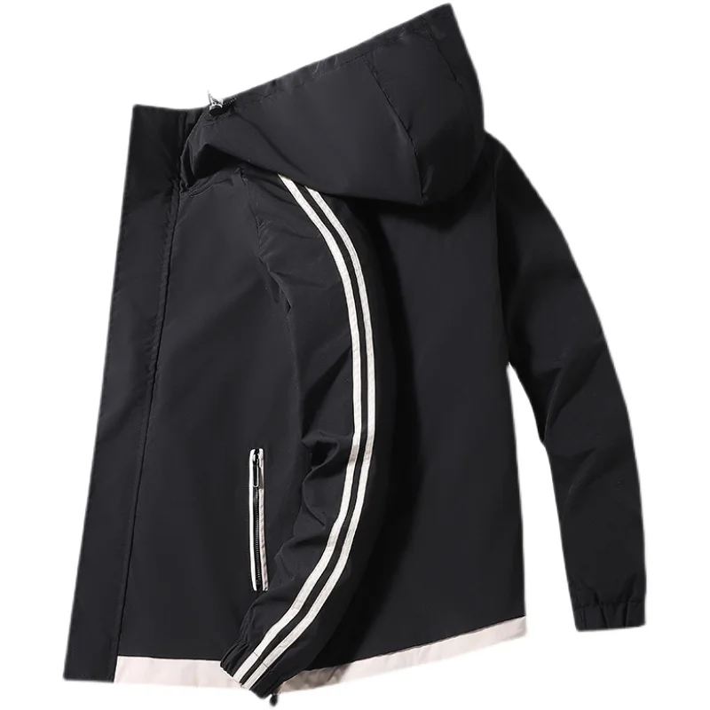 Новинка 2023 осенняя модная мужская куртка Pinted облегающая Мужская куртка-бомбер