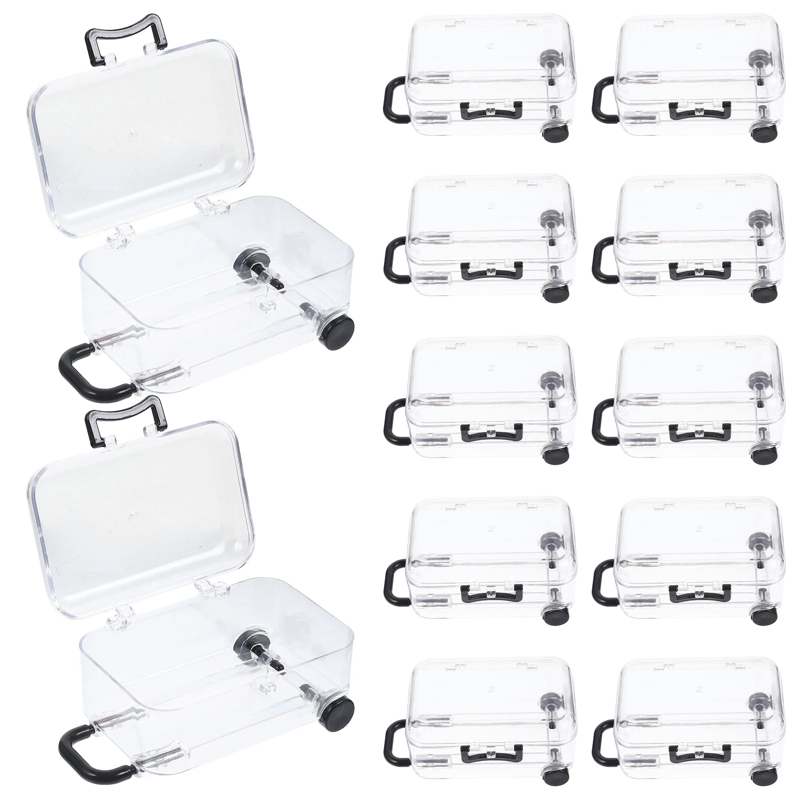 12 шт. чехол на колесиках свадебная коробка для конфет подарочные коробки