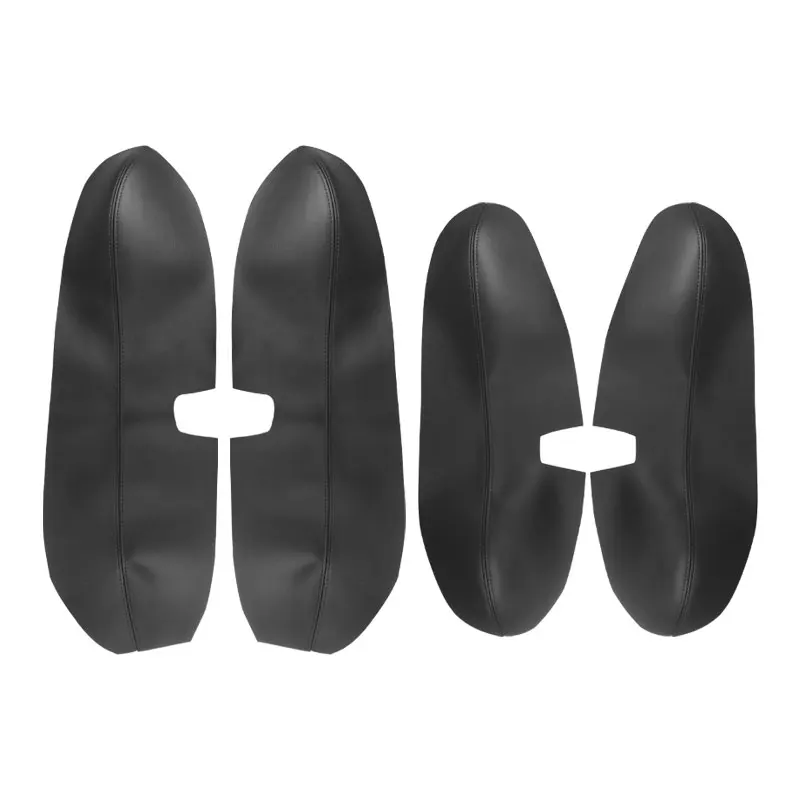 

Мягкий кожаный чехол на дверной подлокотник для Honda XRV Vezel, 4 шт., панель подлокотника для автомобильной двери, кожаный чехол, наклейка, отделка, внутренние части