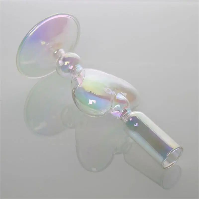 

Nordic Ins Practical Glass Candlestick Simple Creative Candlestick Dazzle Color Heart-shaped Candlestick Glass Decoration Ins