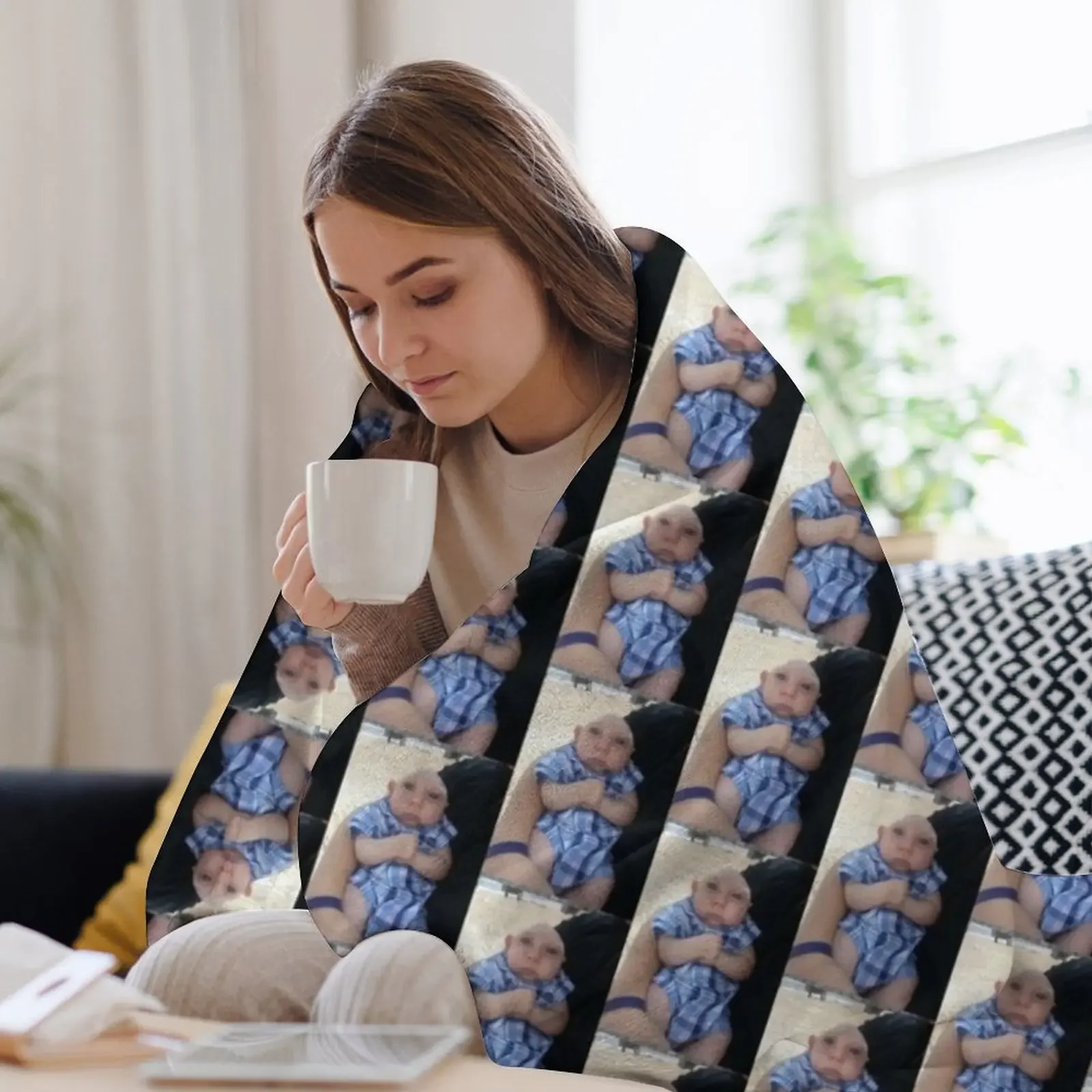 Одеяло jank boteko фланелевая ткань декоративные одеяла для диванов