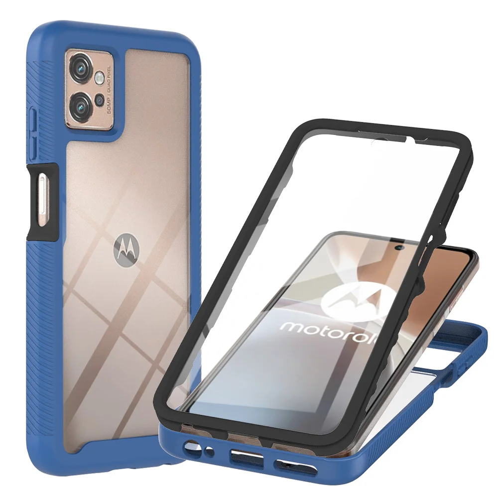 

Hybrid Full Coverage Cover For Motorola G32 Case Moto G 32 Shockproof Bumper Clear Crystal Phone Cases MotoG32 Funda