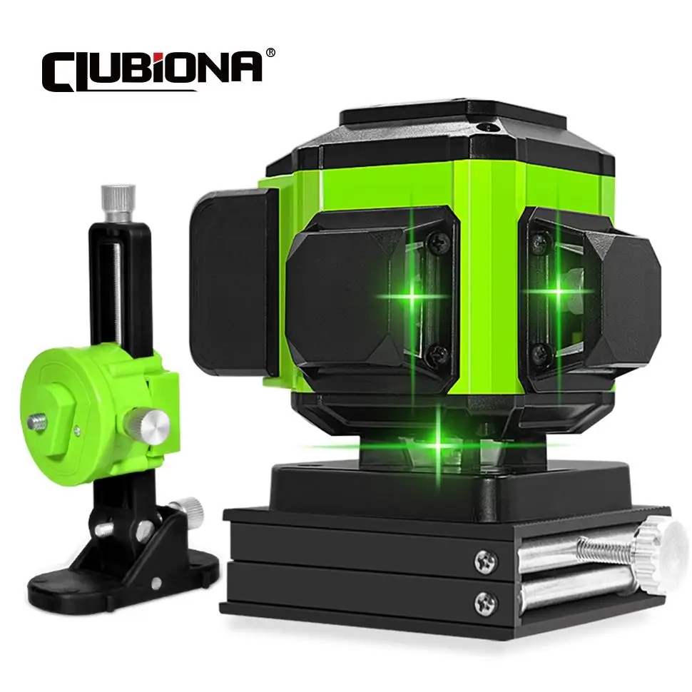 Самонивелирующийся лазерный уровень CLUBIONA IE12S 12 линий 360 градусов