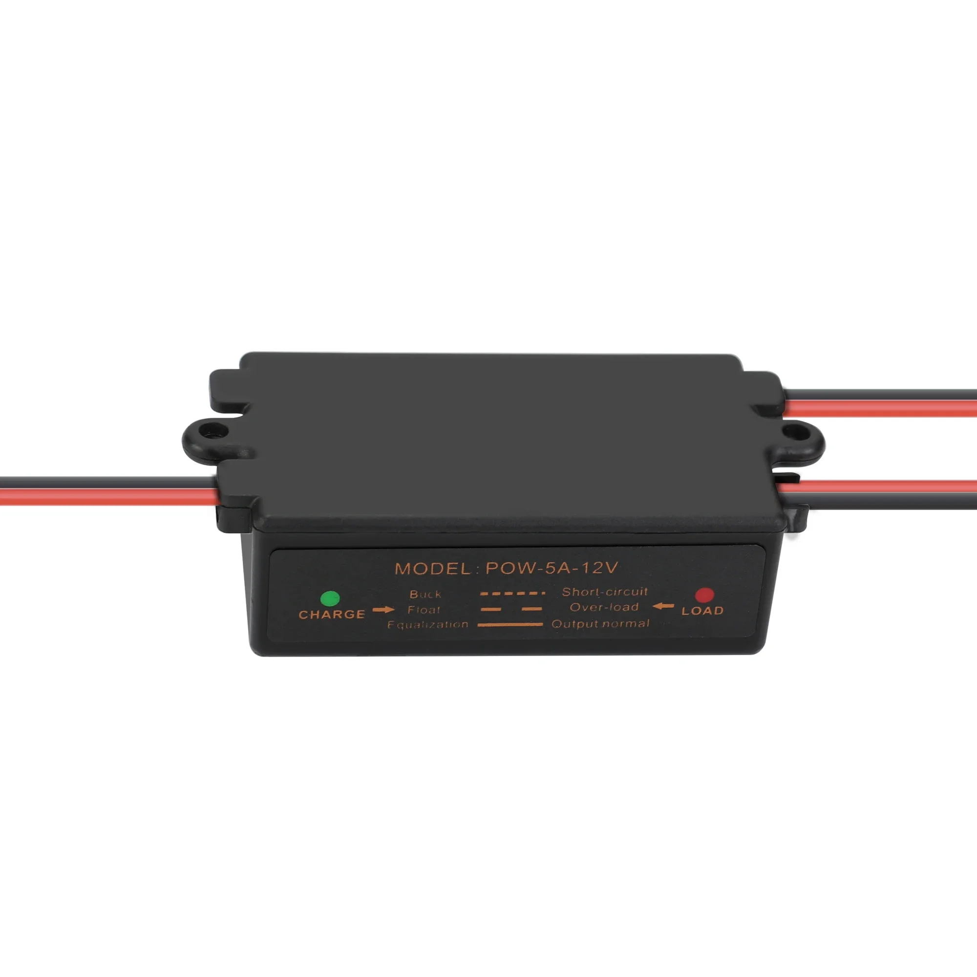 PowMr PWM 5A 12V Мини-солнечный контроллер IP67 Водонепроницаемый мини-контроллер заряда