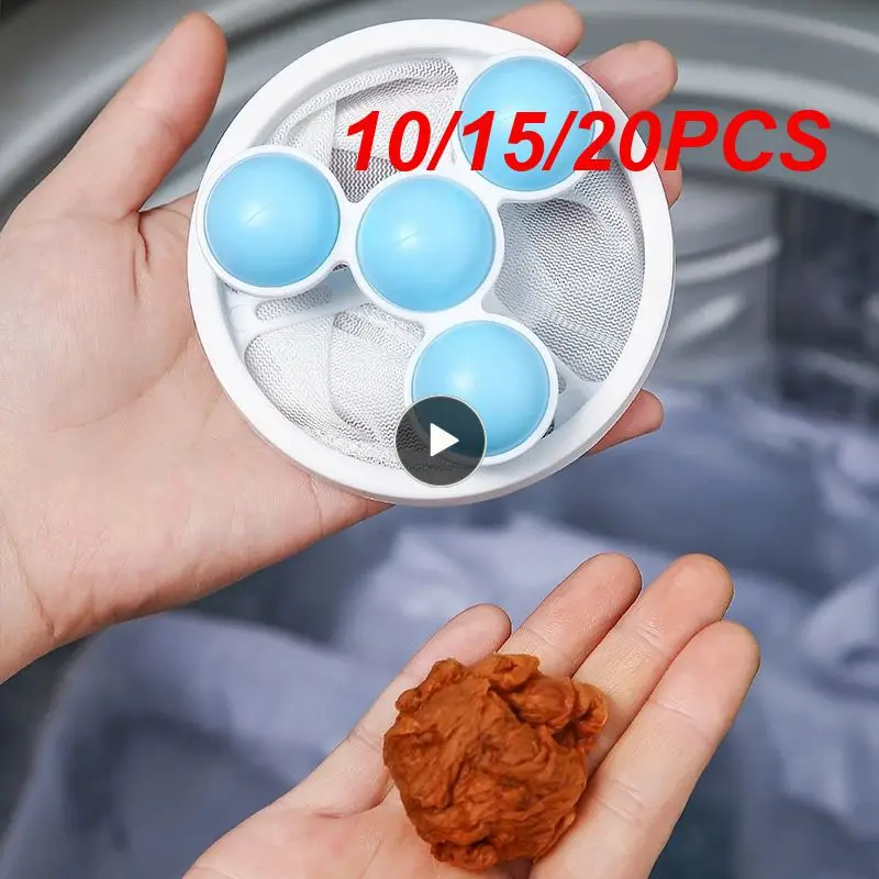

10/15/20PCS Balloons Removes Lint Clothes Floating Pet Fur Lint Hair Removal Catcher Electric Lint Remover Pet Items