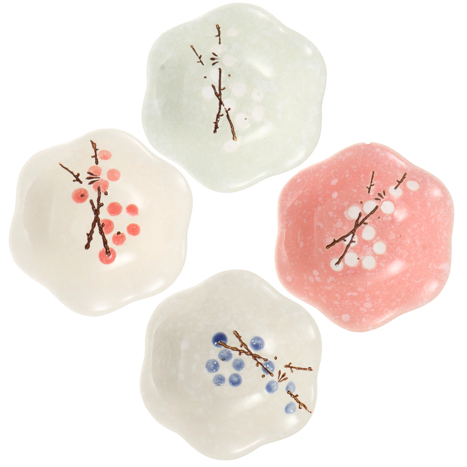 

4 шт., керамические миски для соуса