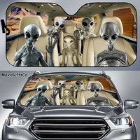 alien 2 car sun shade alien 2 windshield alien 2 family sunshade car accessories car decoration gift for dad mom