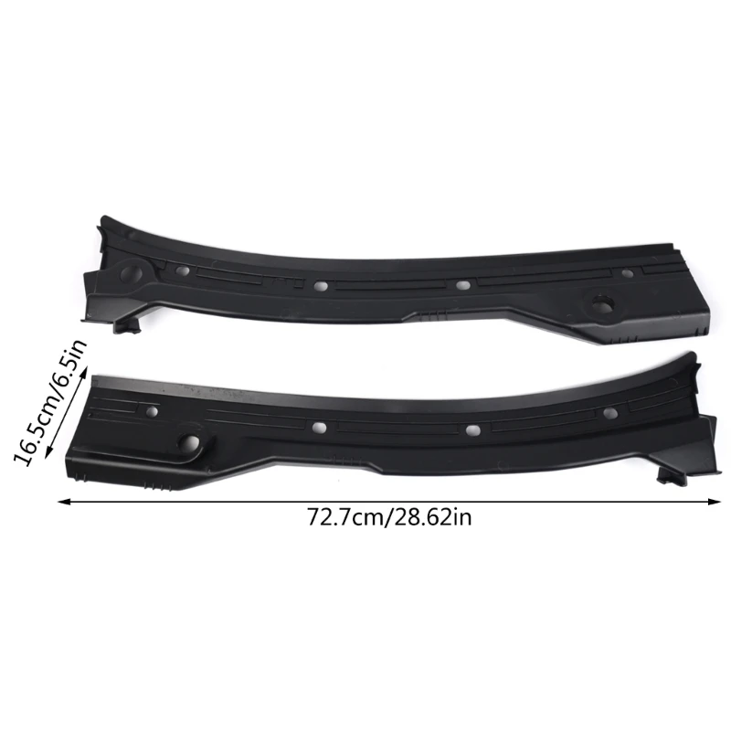 Передний капот улучшает обзорность. Водоотражатель переднего лобового стекла