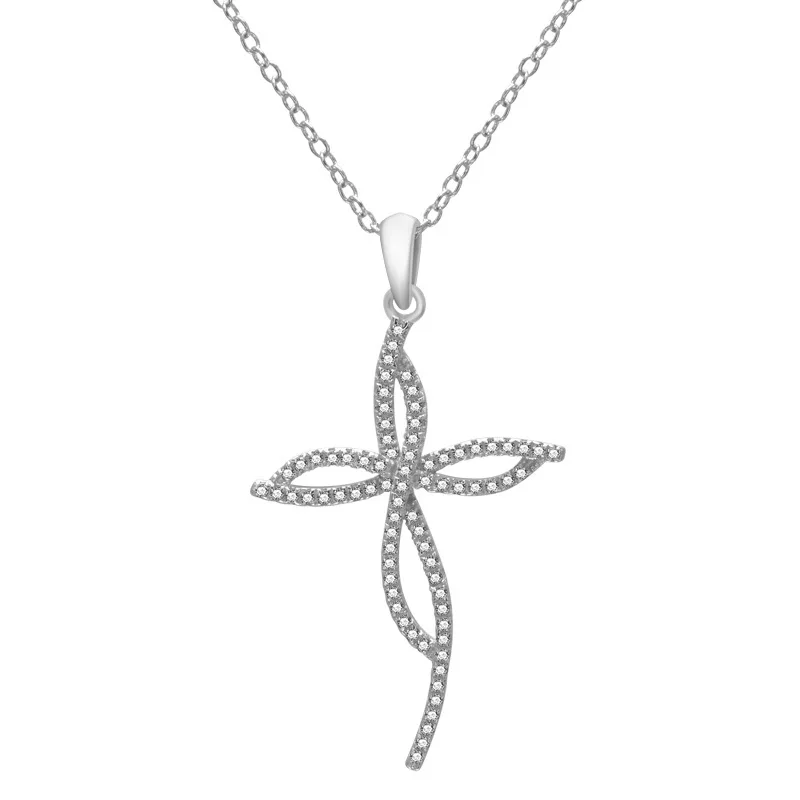 

New Euro American s925 Sterling Silver Windmill Flowing Shape Collar Chain Light Luxury Exquisite Shining Zircon Women's Payment
