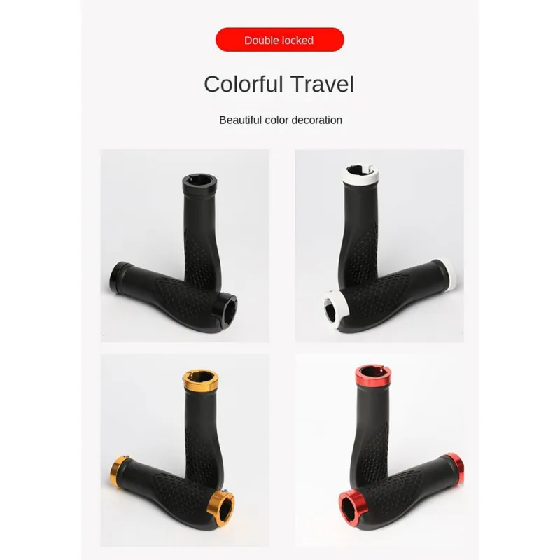 1 пара Противоскользящих ручек для велосипеда длинные/короткие