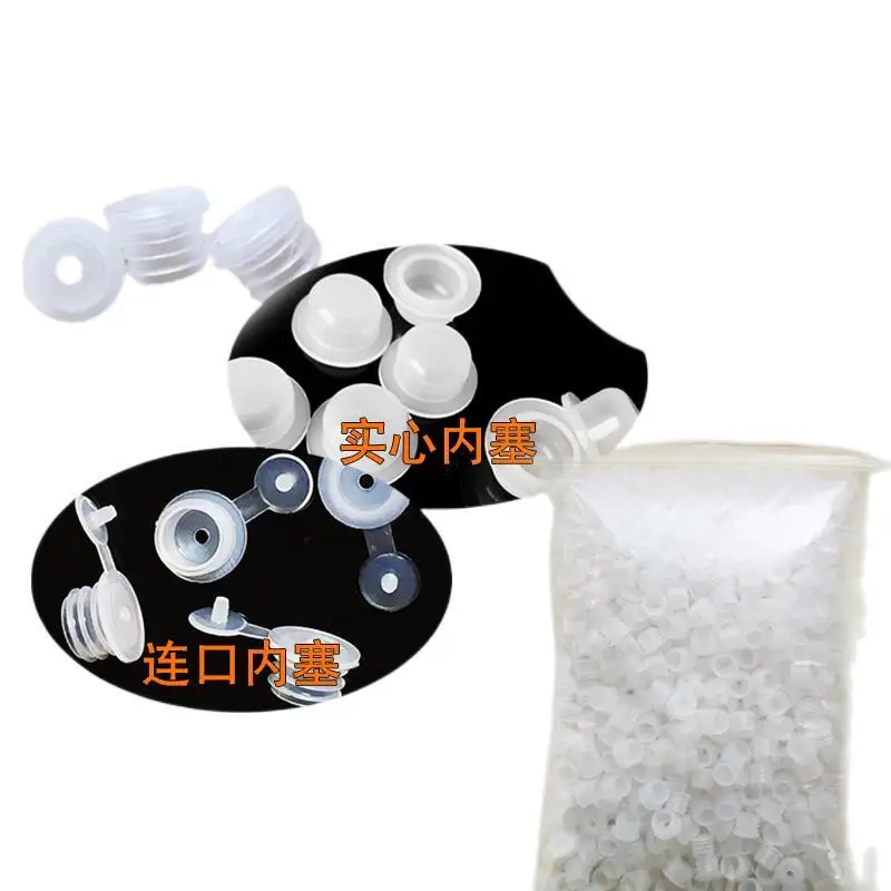 Bottle Plug 18r For Leak-proof Inner Stopper Drop Stopper Silicone Cap Plasticconcave T-type Flat Stopper