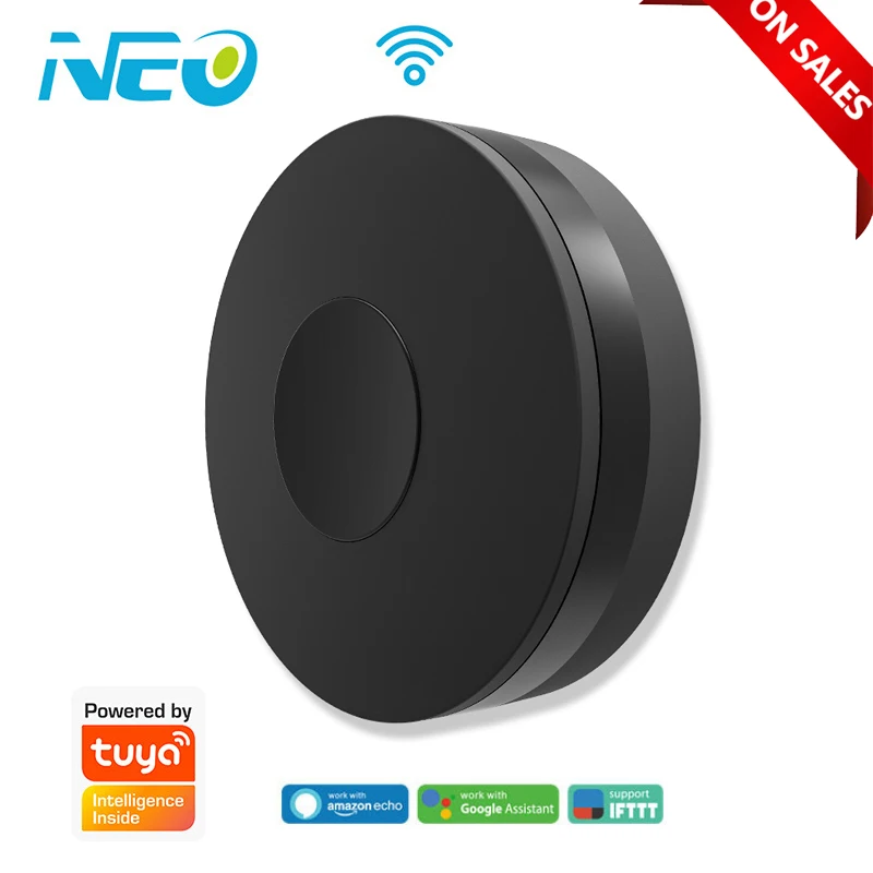 

Пульт дистанционного управления NEO Coolcam WiFi IR Универсальный умный пульт дистанционного управления для кондиционера ТВ Поддержка Echo Google Home ...