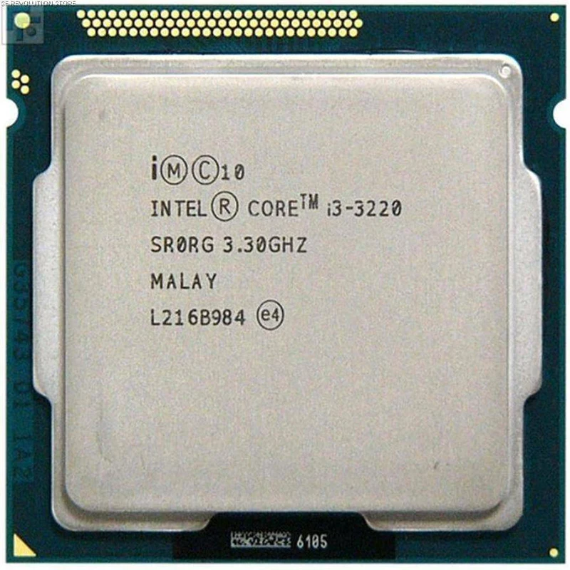 

i3 2100 3.1G, i3 2120 3.3G, i3 2130 3.4G, i3 3220 3.3G, i3 3240 3.4G, i3 3250 3.5G Intel Core LGA1155 processor cpu