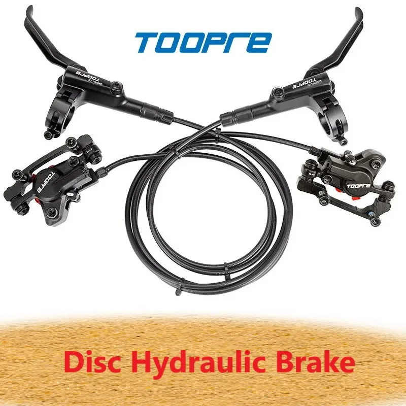 

Передний и задний дисковый гидравлический тормоз TOOPRE, универсальный комплект гидравлического тормоза для горного велосипеда