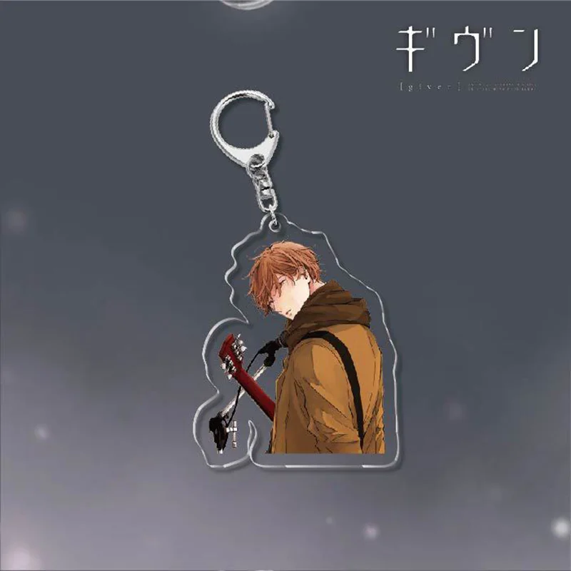 Брелок в стиле аниме с мультяшным принтом манга Yaoi Bl прилагается акриловый