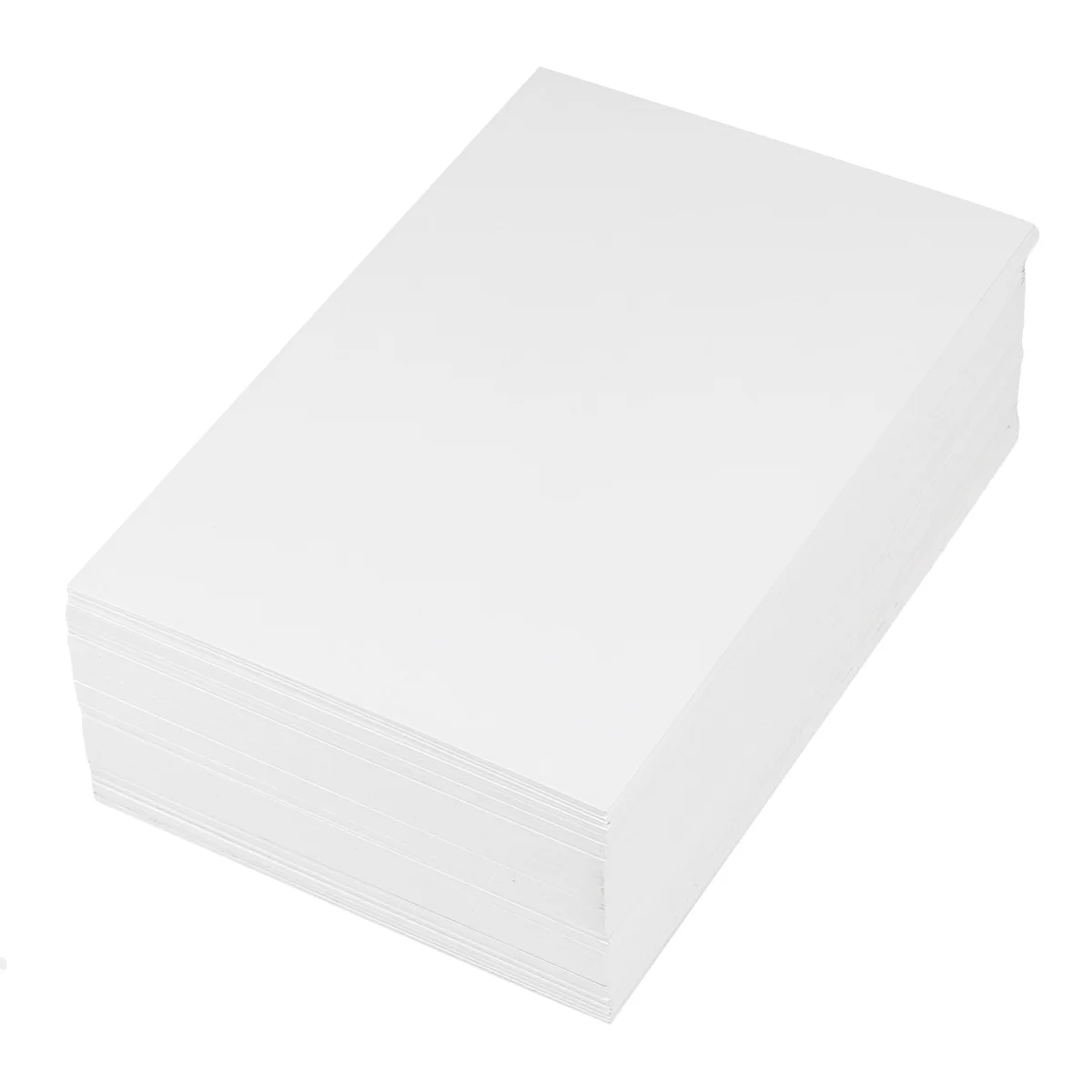 

100pcs Handwritten Message Cards Blank Portable Greeting for Students Writing Home