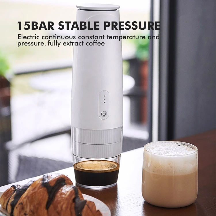

Portable Espresso Coffee Battery Machine For Nespresso Mini Smart Capsule Outdoor Camping Coffee Maker