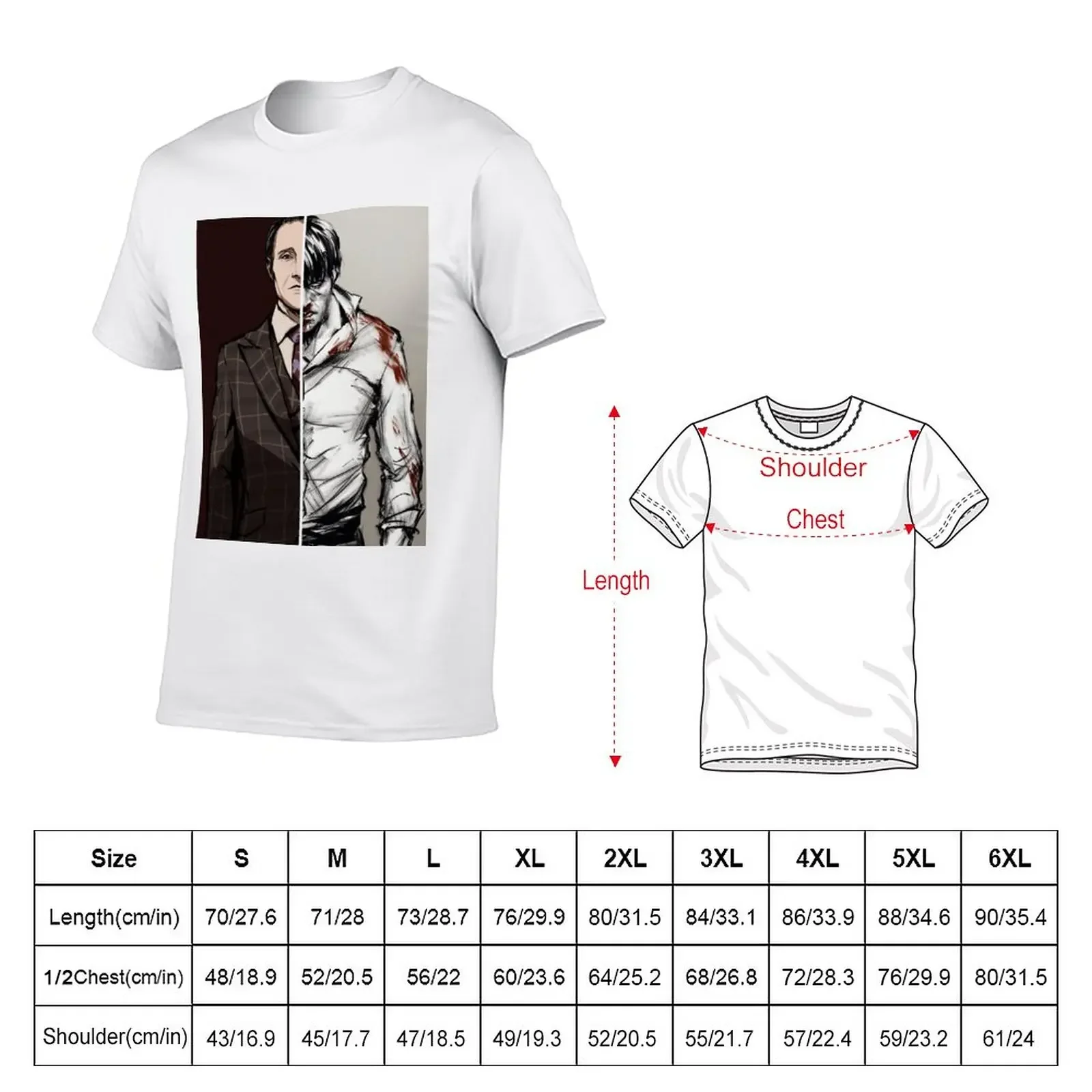 Новинка The Tables Are Turning - футболка Hannibal Variant эстетичная одежда большие футболки топы