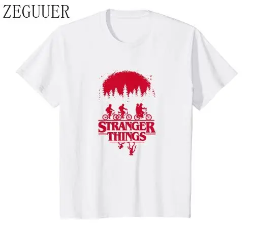 Футболка унисекс с рисунком из аниме очень странные дела | Мужская одежда