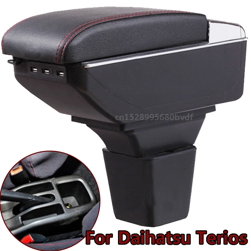

For Daihatsu Terios Armrest Box For Daihatsu Terios Center console central Store content Storage box with USB interface products