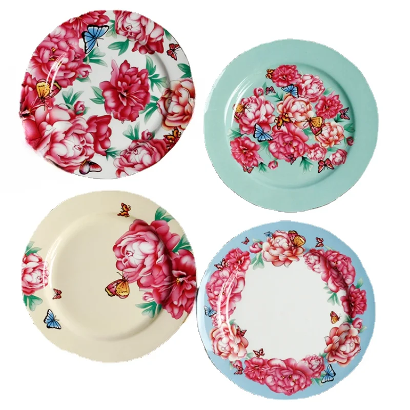 

Porcelain Dinner Plates Bone China Western Plates Breakfast Cake Dessert Plate Afternoon Tea Household Disc Kitchen Accessories