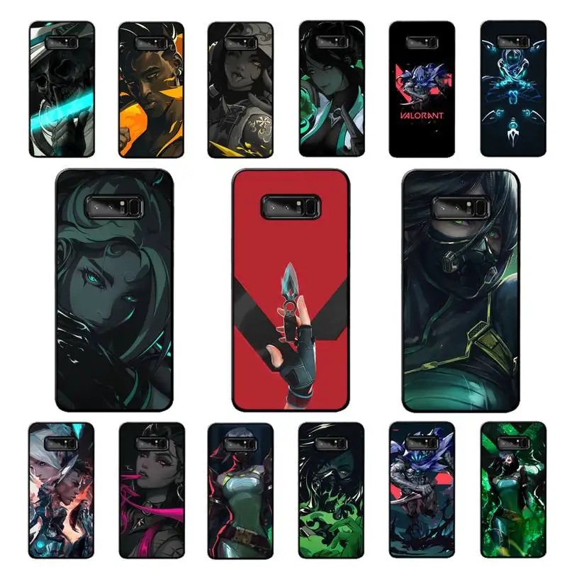 

MaiYaCa Valorant Game Phone Case for Samsung Note 5 7 8 9 10 20 pro plus lite ultra A21 12 02