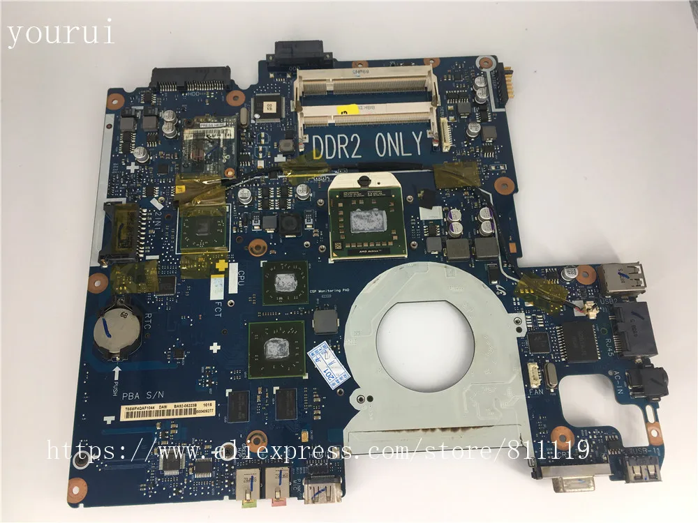 CSRZSZ для Samsung NP-R503 R503, материнская плата для ноутбука BA92-05223A DDR2, протестирована