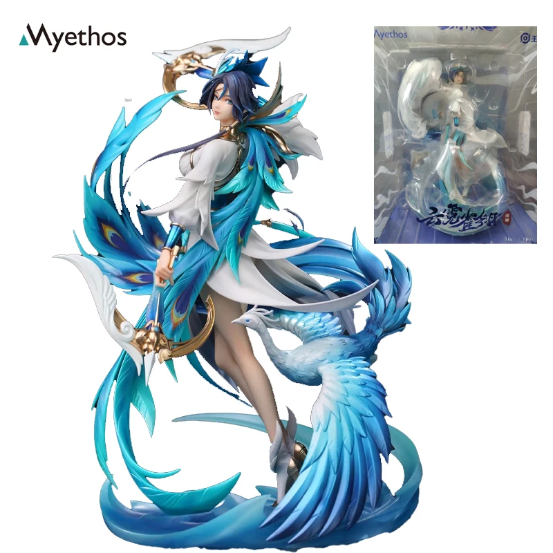 

100% Original Myethos Yu Ji Yunni Que Ling King of Glory 31.5CM PVC Anime Action Figure Model Collection Limited Gift Toys