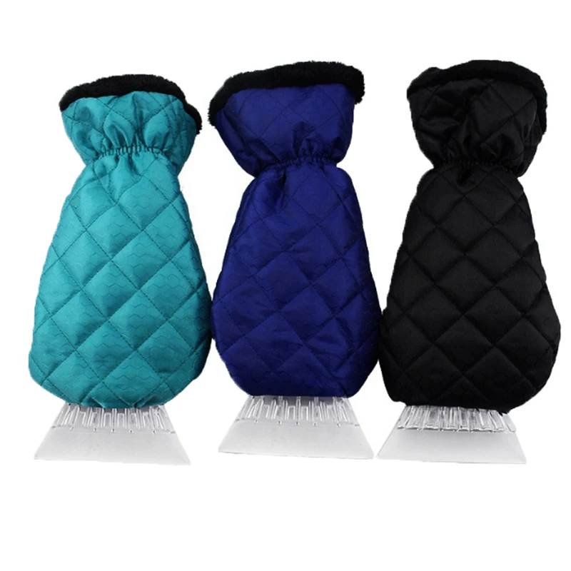 

1 шт., автомобильный скребок, прочные водонепроницаемые перчатки для окон и автомобиля