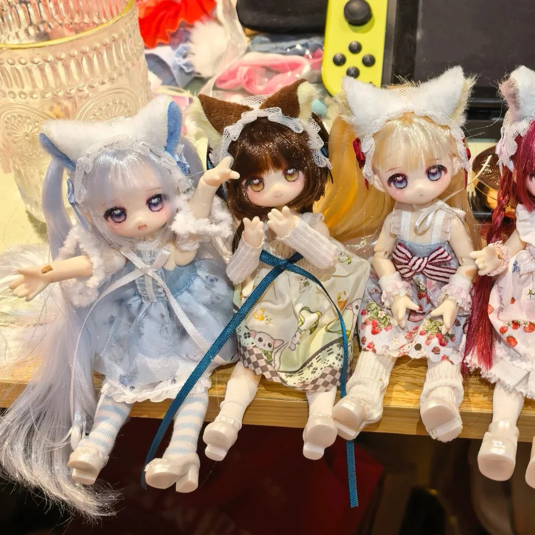 Фото Оригинальная коллекционная фигурка Inedible Doll серии Stillwind Myth, масштаб 1/12, BJD, в слепой коробке, милая кукла, настольное украшение, модель, коллекционная игрушка, подарок №1