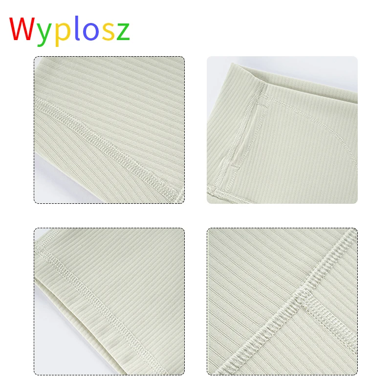Wyplosz Shorts Women Clothing Yoga Fitness Sportswear Workout Tight Running Soft Skin-friendly Thread High Waist Free Shipping